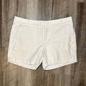 J. Crew Oxford Cotton Light Stone Khaki Bermuda Shorts - 6